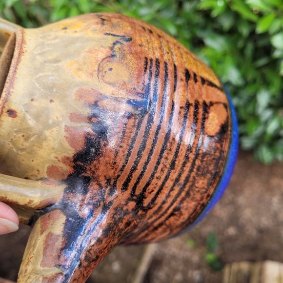 Vintage 1982 Studio Signed Art Pottery Tea Pot - Picture 7 of 13